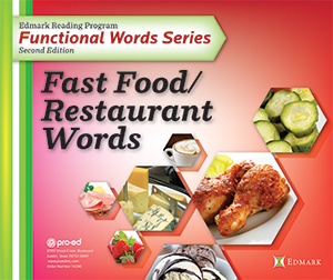 Edmark Reading Program Functional Words Series - Second Edition: Fast Food/Restaurant Words, Complete Kit